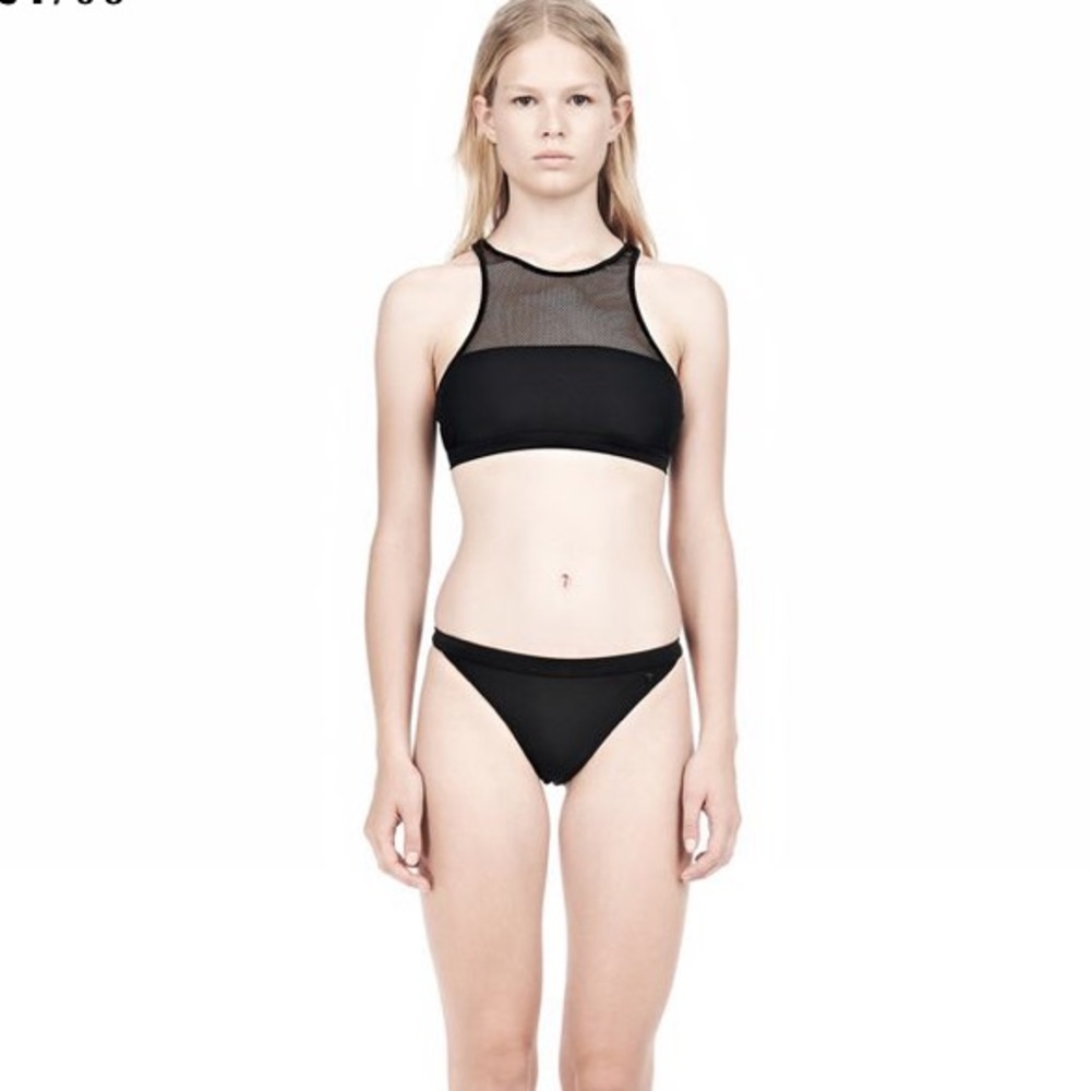 T by Alexander Wang Mesh Bikini Top